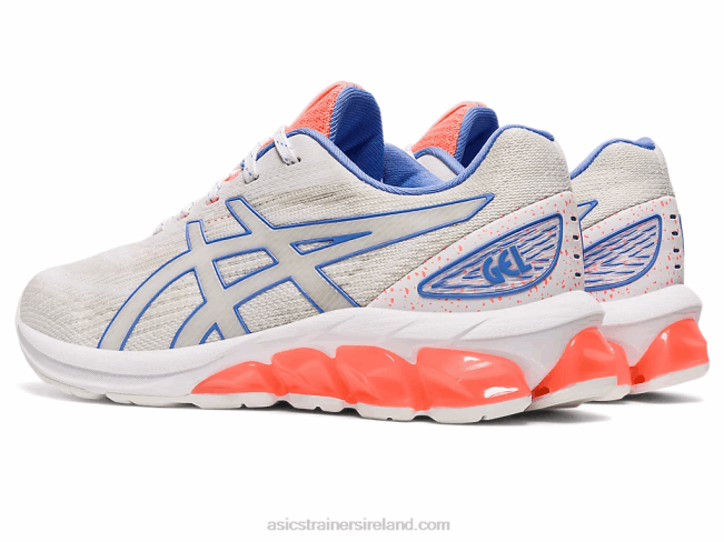 Gel-Quantum 180 VII Grade School White/Sun Coral Asics XXPD4299