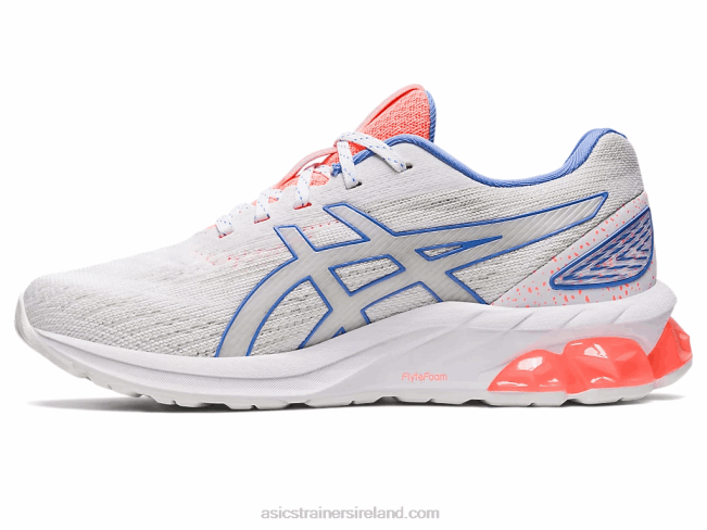 Gel-Quantum 180 VII Grade School White/Sun Coral Asics XXPD4299