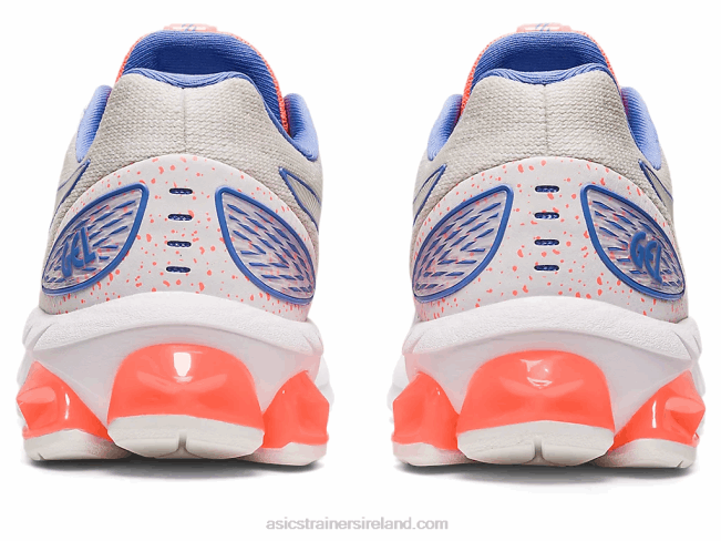 Gel-Quantum 180 VII Grade School White/Sun Coral Asics XXPD4299