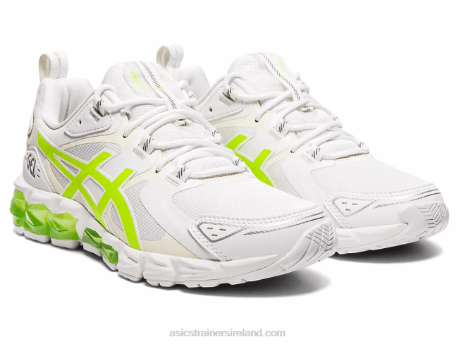 Gel-Quantum 180 White/Hazard Green Asics XXPD4036