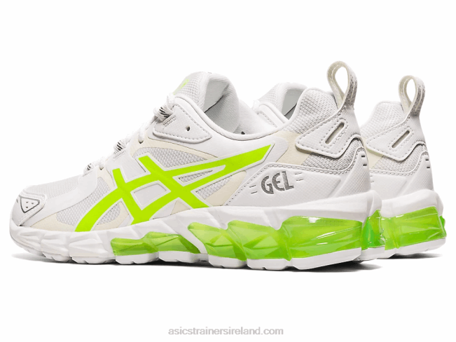 Gel-Quantum 180 White/Hazard Green Asics XXPD4036