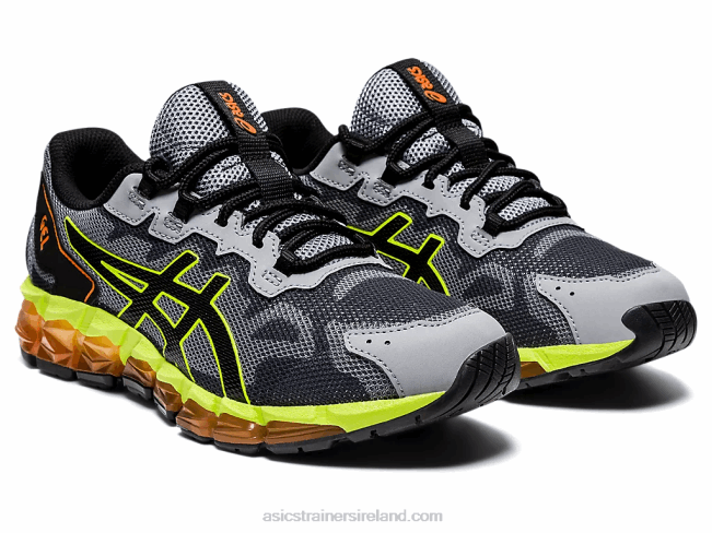 Gel-Quantum 360 6 Grade School Sheet Rock/Black Asics XXPD4553