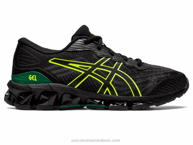 Gel-Quantum 360 VII Grade School Black/Safety Yellow Asics XXPD4381