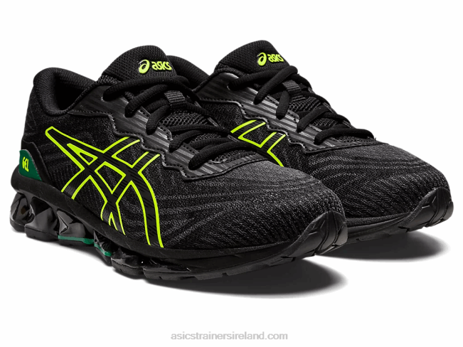 Gel-Quantum 360 VII Grade School Black/Safety Yellow Asics XXPD4381