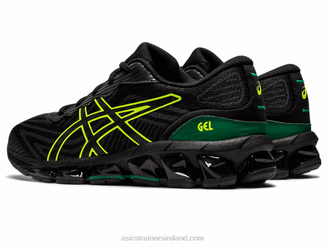 Gel-Quantum 360 VII Grade School Black/Safety Yellow Asics XXPD4381