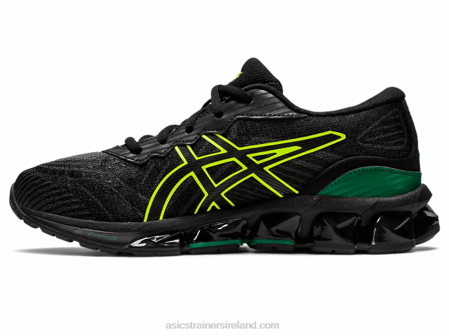 Gel-Quantum 360 VII Grade School Black/Safety Yellow Asics XXPD4381