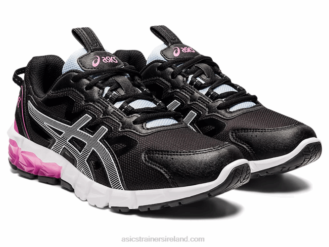 Gel-Quantum 90 3 Grade School Black/Soft Sky Asics XXPD1331