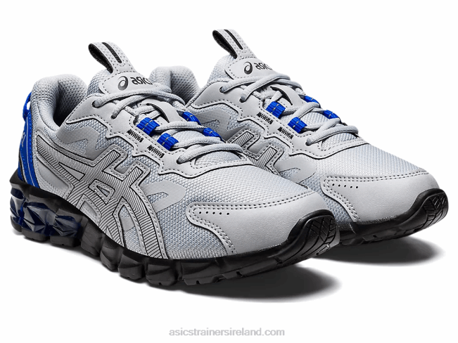 Gel-Quantum 90 3 Grade School Piedmont Grey/Black Asics XXPD911