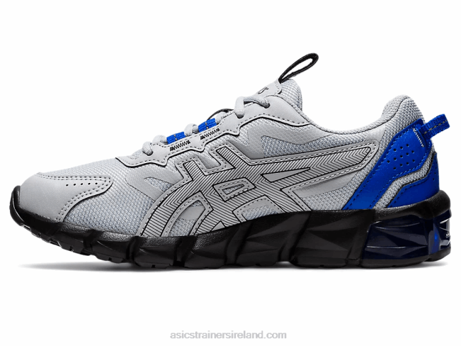 Gel-Quantum 90 3 Grade School Piedmont Grey/Black Asics XXPD911