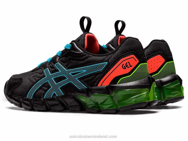 Gel-Quantum 90 3 Pre-School Black/Aquarium Asics XXPD4386