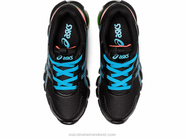 Gel-Quantum 90 3 Pre-School Black/Aquarium Asics XXPD4386