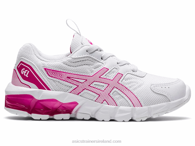 Gel-Quantum 90 3 Pre-School White/Pink Rave Asics XXPD4514