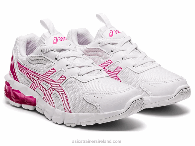 Gel-Quantum 90 3 Pre-School White/Pink Rave Asics XXPD4514