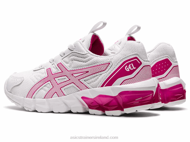 Gel-Quantum 90 3 Pre-School White/Pink Rave Asics XXPD4514