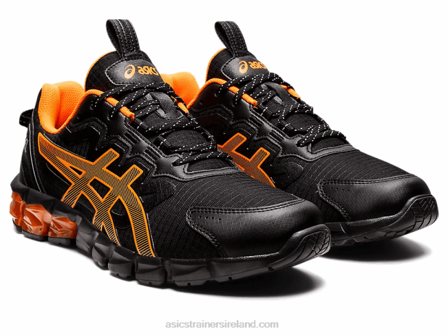 Gel-Quantum 90 Black/Shocking Orange Asics XXPD1603