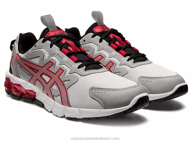 Gel-Quantum 90 Glacier Grey/Classic Red Asics XXPD672