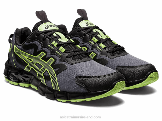 Gel-Quantum 90 Metropolis/Lime Green Asics XXPD801