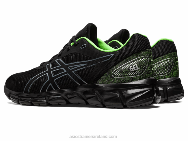 Gel-Quantum Lyte II Black/Green Gecko Asics XXPD260