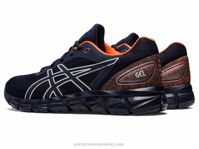 Gel-Quantum Lyte II Midnight/Shocking Orange Asics XXPD268