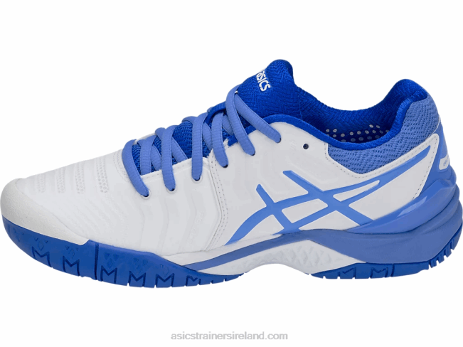 Gel-Resolution 7 White/Blue Coast Asics XXPD4214