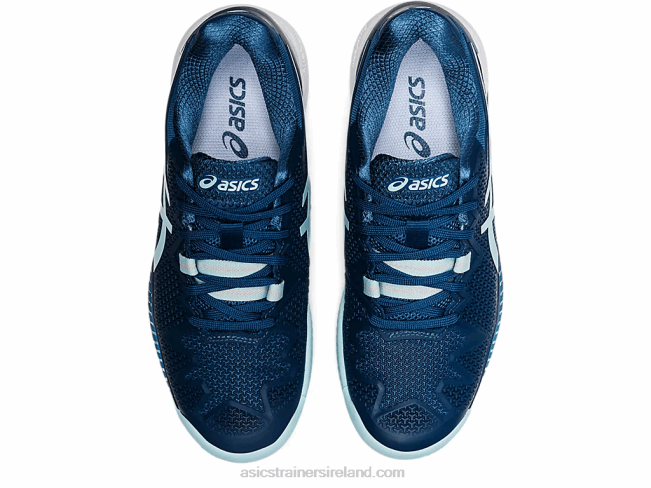 Gel-Resolution 8 Clay Light Indigo/Clear Blue Asics XXPD3259