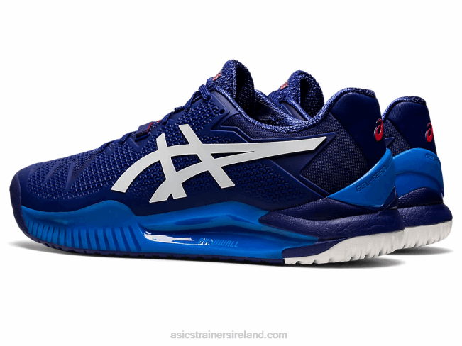 Gel-Resolution 8 Dive Blue/White Asics XXPD1165