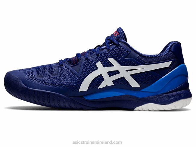 Gel-Resolution 8 Dive Blue/White Asics XXPD1165