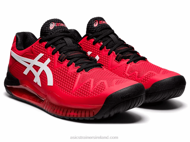 Gel-Resolution 8 Electric Red/White Asics XXPD1747