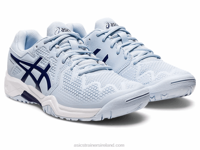 Gel-Resolution 8 Grade School Soft Sky/Dive Blue Asics XXPD4441