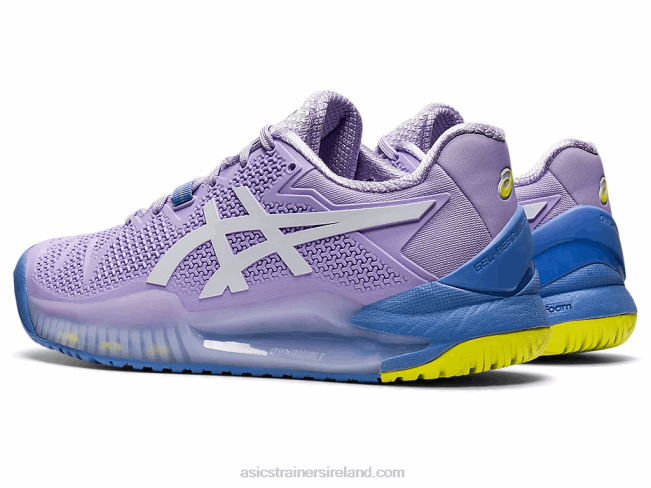 Gel-Resolution 8 Murasaki/White Asics XXPD3260