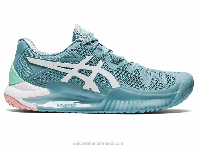 Gel-Resolution 8 Smoke Blue/White Asics XXPD2957