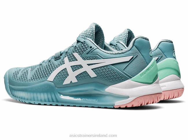 Gel-Resolution 8 Smoke Blue/White Asics XXPD2957