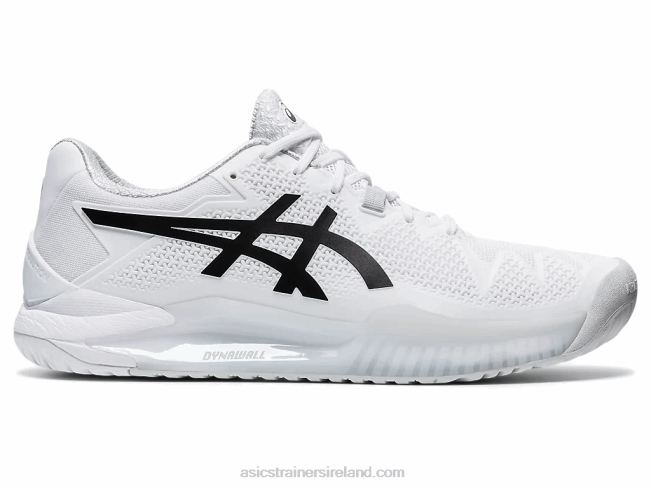 Gel-Resolution 8 White/Black Asics XXPD1842