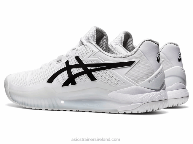 Gel-Resolution 8 White/Black Asics XXPD1842