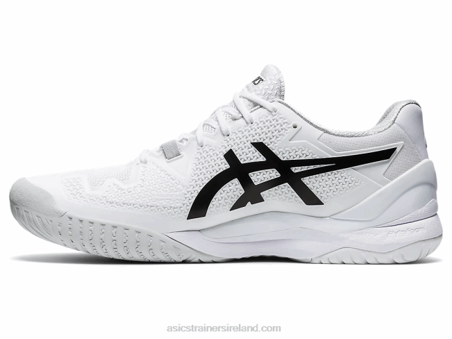 Gel-Resolution 8 White/Black Asics XXPD1842