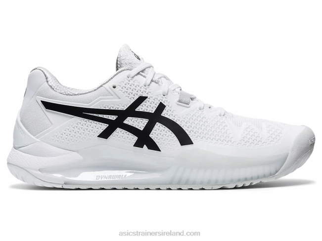 Gel-Resolution 8 White/Black Asics XXPD4152