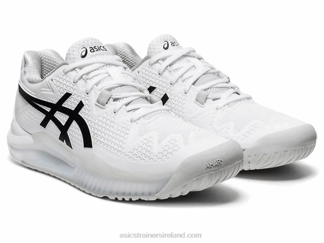 Gel-Resolution 8 White/Black Asics XXPD4152