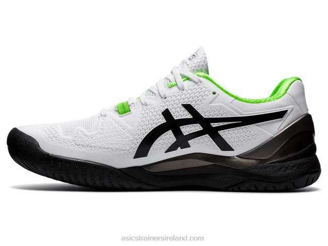 Gel-Resolution 8 White/Green Gecko Asics XXPD1852