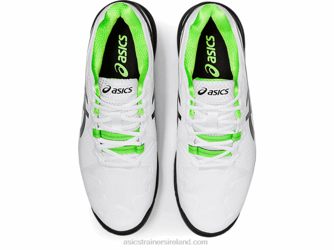 Gel-Resolution 8 White/Green Gecko Asics XXPD1852