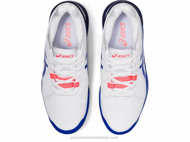 Gel-Resolution 8 White/Lapis Lazuli Blue Asics XXPD3867