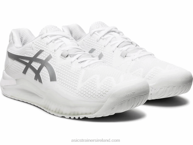 Gel-Resolution 8 White/Pure Silver Asics XXPD2007