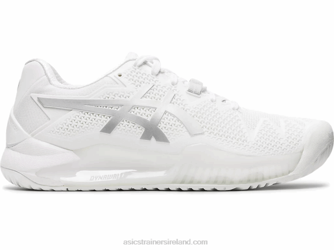 Gel-Resolution 8 White/Pure Silver Asics XXPD4186