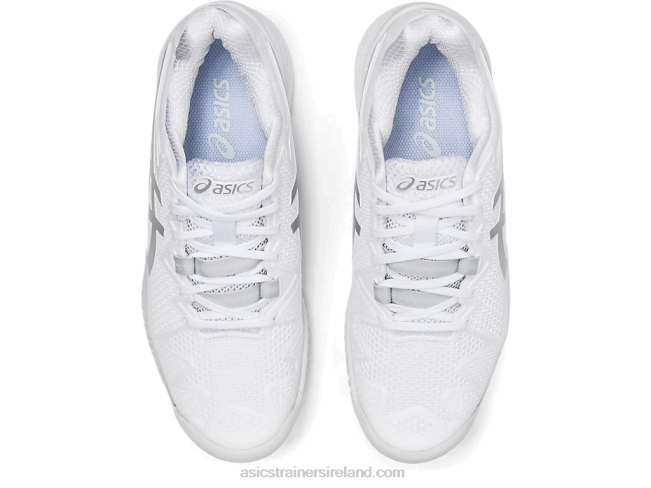 Gel-Resolution 8 White/Pure Silver Asics XXPD4186