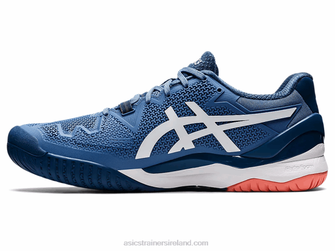 Gel-Resolution 8 Wide Blue Harmony/White Asics XXPD1464