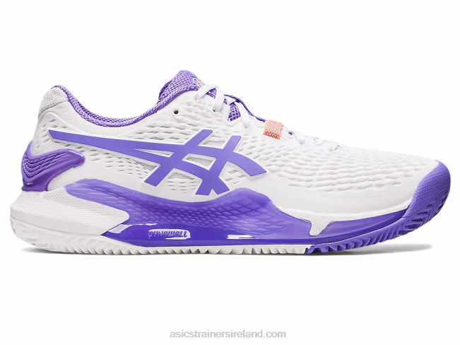 Gel-Resolution 9 Clay White/Amethyst Asics XXPD2452