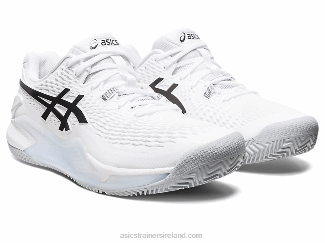 Gel-Resolution 9 Clay White/Black Asics XXPD401