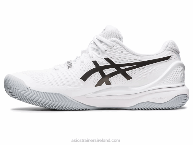 Gel-Resolution 9 Clay White/Black Asics XXPD401