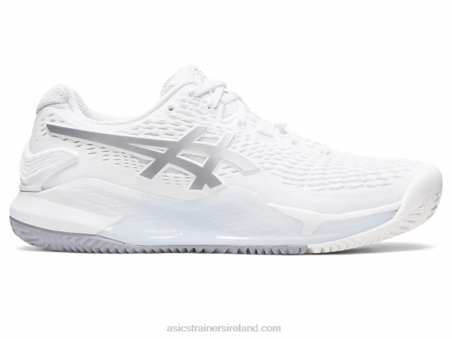 Gel-Resolution 9 Clay White/Pure Silver Asics XXPD2459