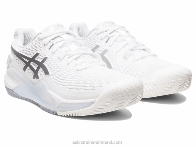 Gel-Resolution 9 Clay White/Pure Silver Asics XXPD2459