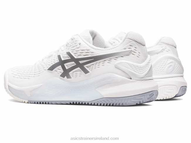 Gel-Resolution 9 Clay White/Pure Silver Asics XXPD2459